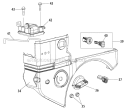 Engine Shroud Diagram and Parts List for 31AS63EE701 2012 Yard Man Snow Blower